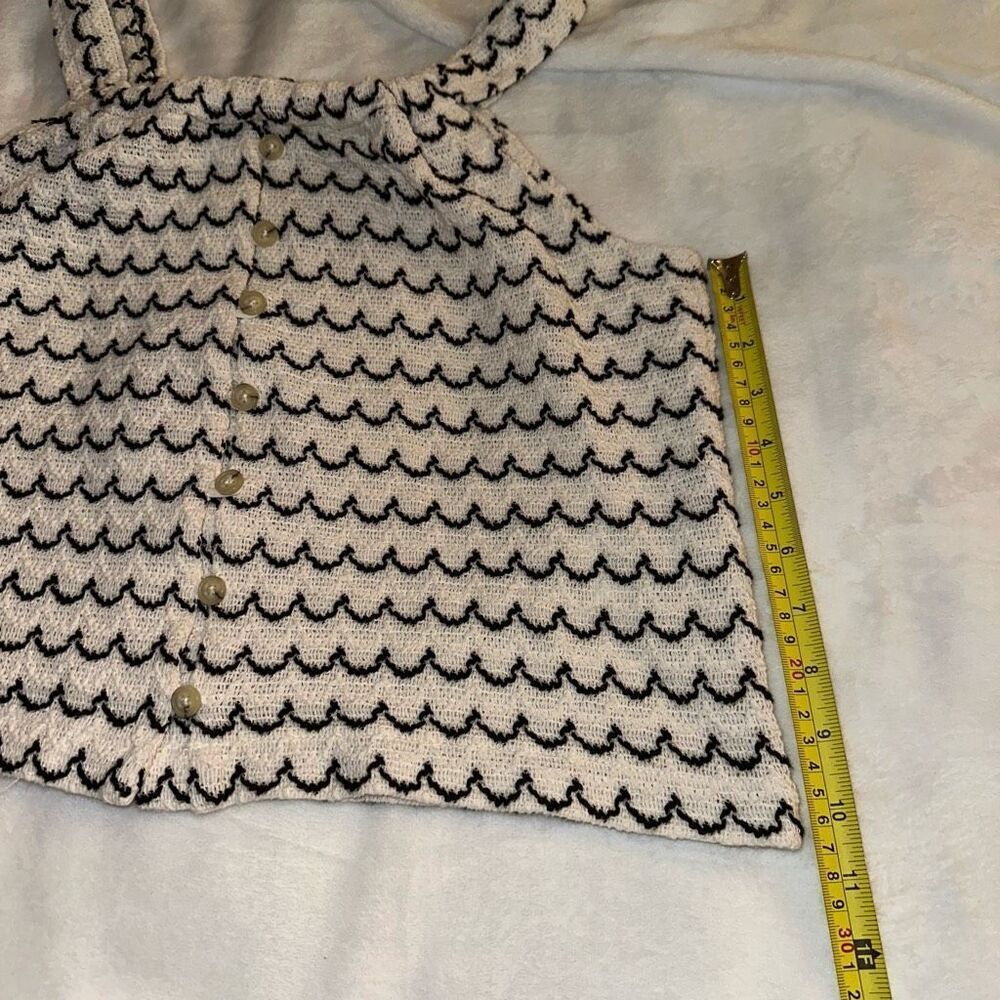 Madewell Texture & Thread Button-Front Swing Tank… - image 8